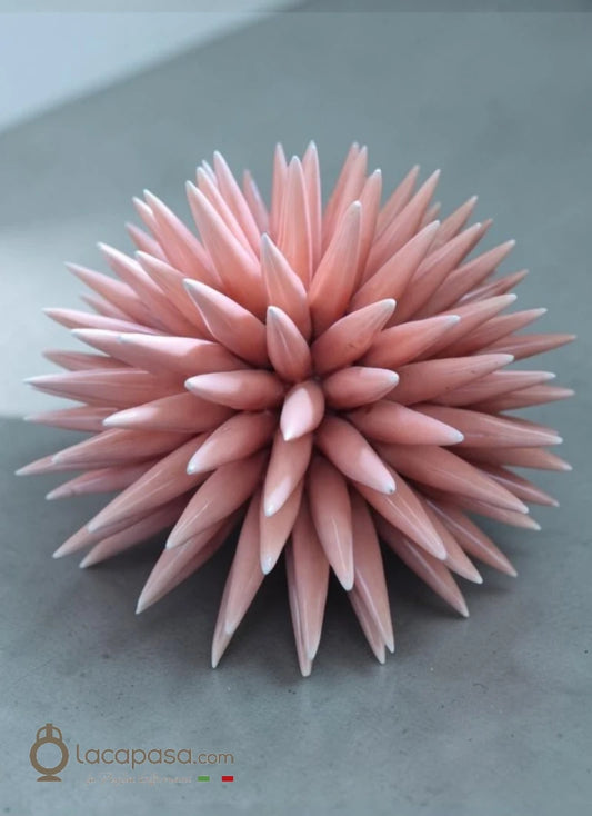 Seeigel schwarz aus Keramik
