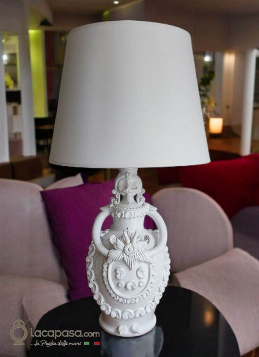 CIRO - Lampada Pupa in ceramica - Lacapasa.com