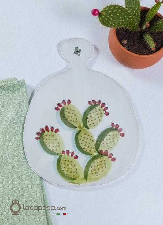 FICO D'INDIA - Tagliere bomboniera in ceramica - Lacapasa.com