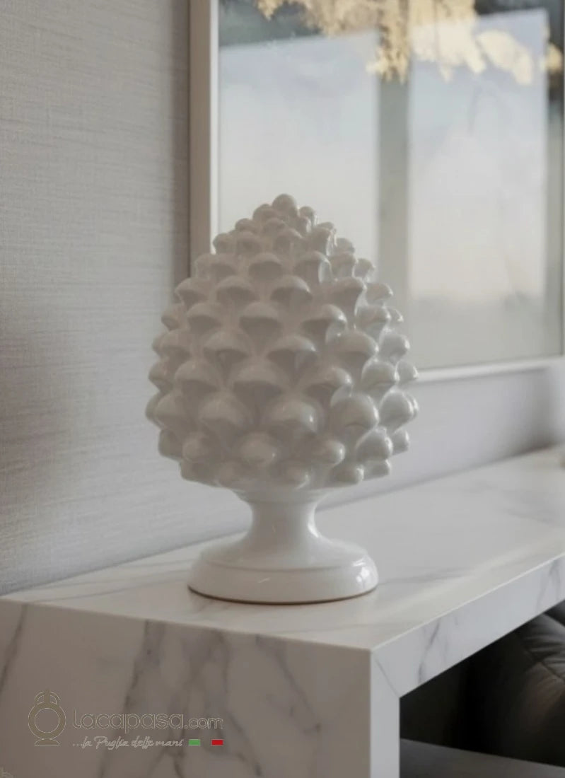 PIGNA in ceramica bianca -  Lacapasa.com
