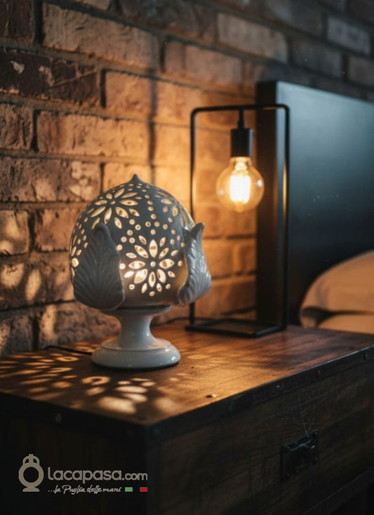 VALERIANA - Pumo-Lampe aus Keramik
